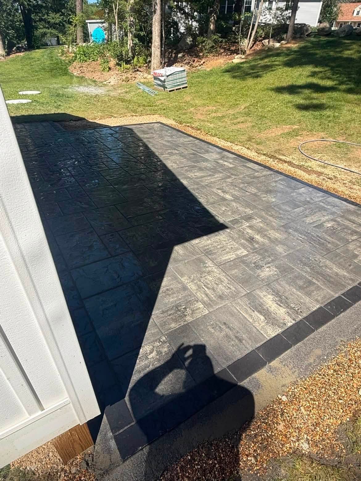 Patio detail — Charlton, MA